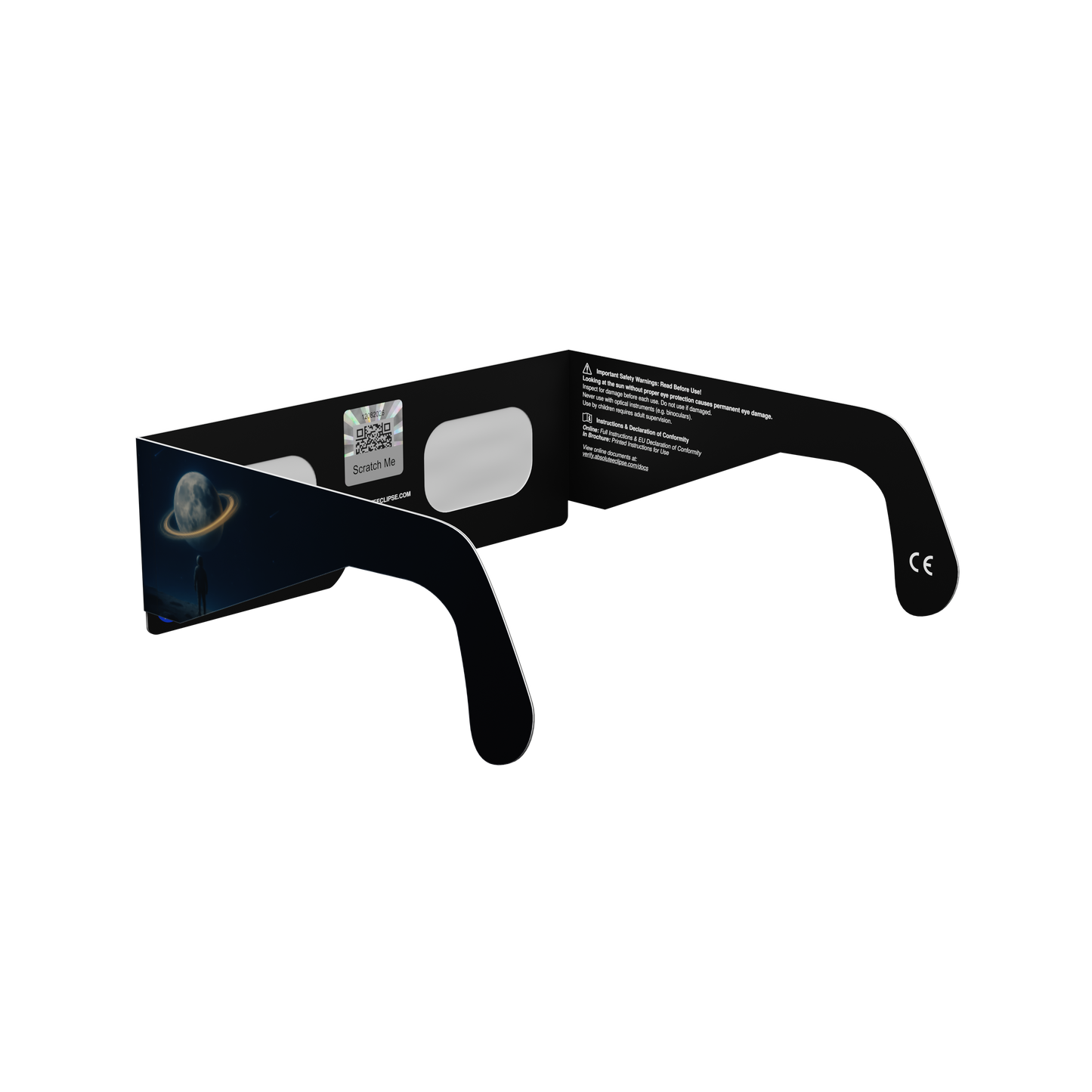 Stranded Solar Eclipse Paper Glasses