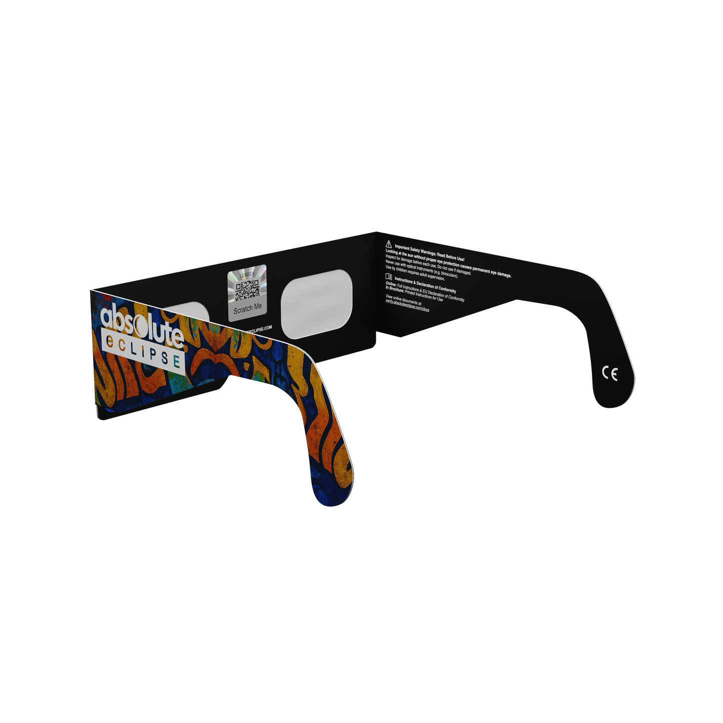 Urban Solar Eclipse Paper Glasses