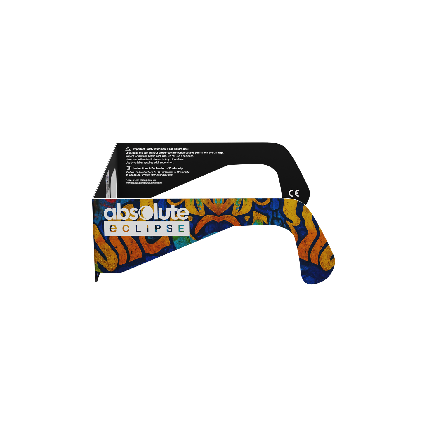 Urban Solar Eclipse Paper Glasses