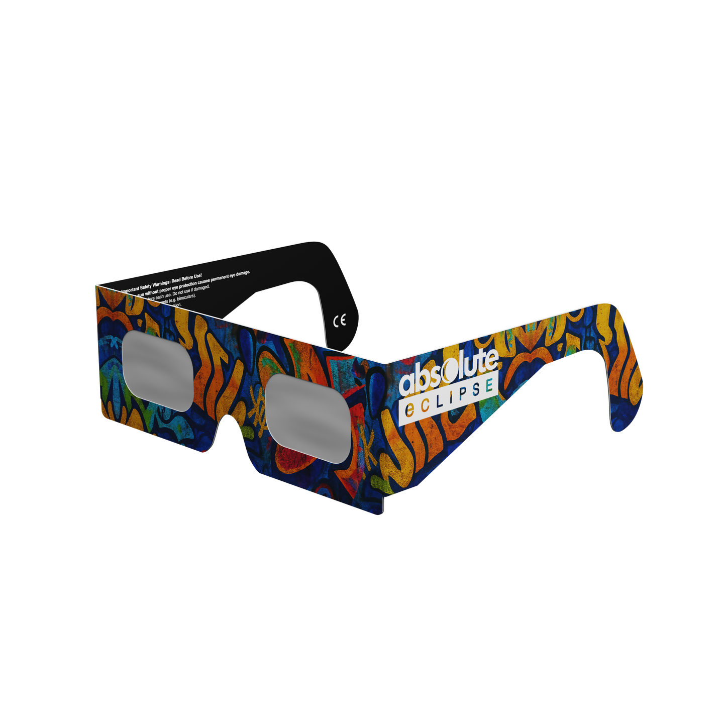 Urban Solar Eclipse Paper Glasses