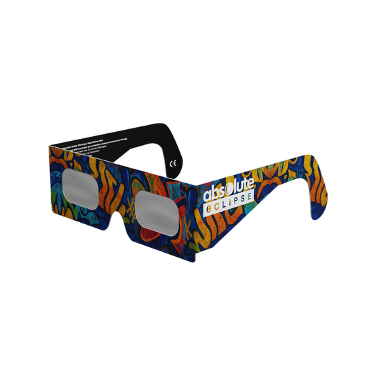 Urban Solar Eclipse Paper Glasses