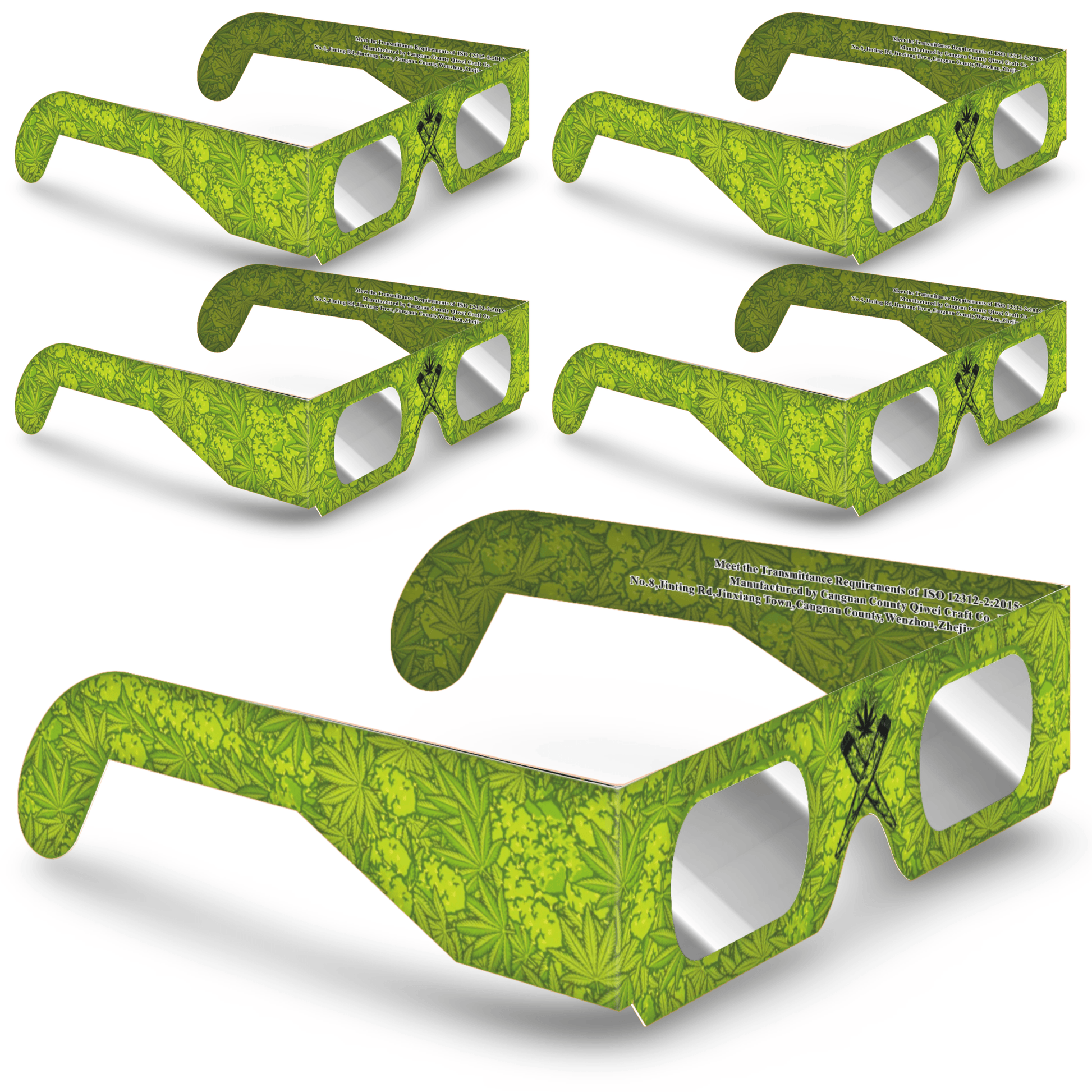 Solar Eclipse Glasses - Cannabis (18+) - Absolute Eclipse