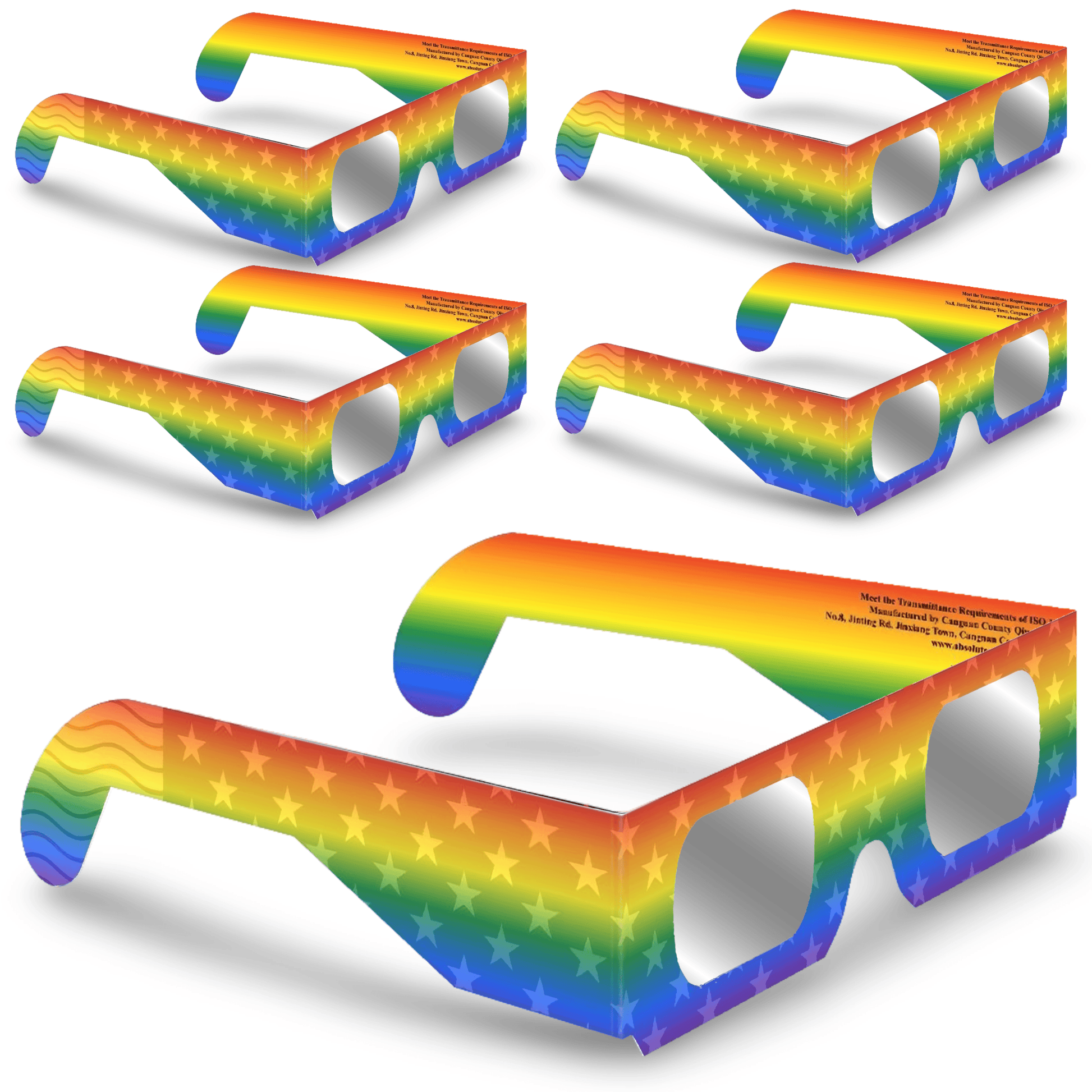 Solar Eclipse Glasses - Rainbow - Absolute Eclipse