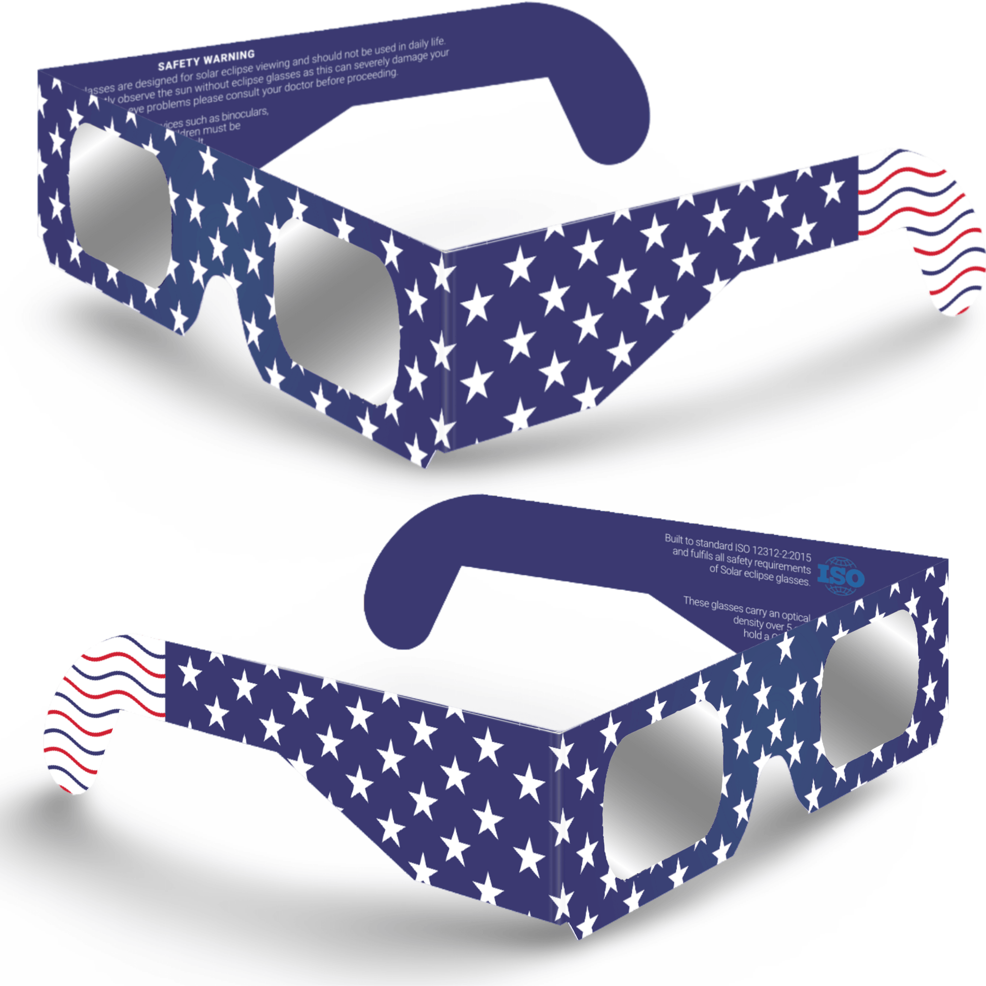 Solar Eclipse Glasses - USA Patriotic - Absolute Eclipse